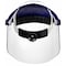 3M Ratchet Headgear with Clear Polycarbonate Faceshield, Uncoated, 9 in Visor Height, Blue 82783 - alternate 7