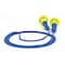3M E-A-R Push-Ins Disposable Corded Ear Plugs, Pod Shape, 28 dB, Blue/Yellow, 100PK 318-1001 - alternate 1