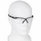 Kleenguard V30 Nemesis Safety Glasses, Scratch-Resistant, Wraparound, Black Half-Frame, Clear Lens 25676 - alternate 6