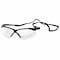Kleenguard Nemesis Rx Readers Prescription Safety Glasses, Diopter Strength: +2.50, Black Frame, Clear Lens 28627 - alternate 4