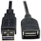 Tripp Lite Reversible USB Extension Cable, Blck, 10ft UR024-010 - alternate 2