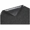Genuine Joe Dual-Rib Indoor Wiper Mats, Charcoal (or Charcoal Gray), 36" W x 60" L GJO55351 - alternate 6