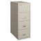 Fireking 15-1/4" W 4 Drawer Fire-Resistant Vertical File Cabinet, Parchment, Legal 4-2131-CPA - alternate 2