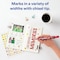 Mark-A-Lot Large Desk-Style Permanent Marker, Chisel Tip, Red 7170908887 - alternate 7