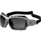 Ergodyne LOKI, Safety Glasses, Anti-Fog, Smoke Lens, Matte Gray Frame, Full-Frame LOKI-AF - alternate 2