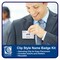 C-Line Products 3-1/2" x 2-1/4" Clip Style Name Badge Holder Kit, 50PK 95523 - alternate 3