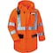 Ergodyne Hooded Jacket, Polyester, Class 3 Type R, Orange, M 8385 - alternate 3