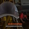 Ergodyne Bump Cap, Short Brim Baseball, ABS, Hook-and-Loop Suspension, Black 8960 - alternate 6