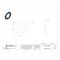 Zoro Select Fender Washer, For Screw Size 1/4" , Steel Zinc Plated Finish, 100 PK U38160.025.0002 - alternate 2
