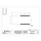 Zoro Select Square U-Bolt, 3/8"-16, 3 in W, 7 in H, Zinc Plated Steel U17263.037.0307 - alternate 2
