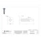 Zoro Select Self-Drilling Screw, #8 x 3/4 in, Zinc Plated Steel Flat Head Phillips Drive, 100 PK U31830.016.0075 - alternate 2