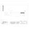 Zoro Select Grade 8, 1/4"-28 Hex Head Cap Screw, Zinc Yellow Steel, 2-1/2 in L, 50 PK N04360.025.0250 - alternate 2