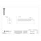 Zoro Select Self-Drilling Screw, #6 x 1 in, Zinc Plated Steel Flat Head Phillips Drive, 100 PK U31830.013.0100 - alternate 2