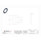 Zoro Select Military Flat Washer, For Screw Size 1/2" , 18-8 Stainless Steel Plain Finish, 25 PK NAS1149-C0832R - alternate 2