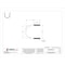 Zsi Vibration-Dampening U-Bolt, 1/4"-20, 2 3/16 in W, 2 35/64 in H, Zinc Plated Steel UB1-1/4PA - alternate 2