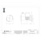 Zoro Select Partition Bolt, #10-24, 3/8 in Brl Lg, 1/4 in Brl Dia, Stainless Steel Plain, 10 PK Z4379PAK - alternate 2