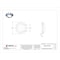 Zoro Select External Tooth Lock Washer, For Screw Size #10 410 Stainless Steel, Plain Finish, 100 PK SEWCIXXX-10USA-100BX - alternate 2