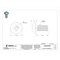 Zoro Select M6-1.00 x 12 mm Phillips Fillister Machine Screw, Zinc Plated Steel, 100 PK M24660.060.0012 - alternate 2