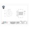 Zoro Select Connector Nut, 1/4"-20, 17 mm Brl Lg, 9 mm Brl Dia, Steel Zinc-Plated, 10 PK Z4456-ZN - alternate 2
