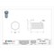 Zoro Select #10-32 x 1/2 in Hex Hex Machine Screw, Plain 18-8 Stainless Steel, 100 PK U51016.019.0051 - alternate 2