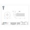 Zoro Select M4-0.70 x 12 mm Phillips Fillister Machine Screw, Zinc Plated Steel, 100 PK M24660.040.0012 - alternate 2