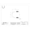 Zsi Vibration-Dampening U-Bolt, 1/2"-13, 3 3/8 in W, 3 29/32 in H, Plain Stainless Steel UB2-1/2PA6 - alternate 2