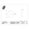 Zoro Select Fender Washer, For Screw Size #10 , Steel Zinc Plated Finish, 10 PK Z0482 - alternate 2