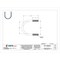 Zoro Select Round U-Bolt, 3/8"-16, 2 1/2 in W, 3 1/8 in H, Plain Stainless Steel, 10 PK U17567.037.0200 - alternate 2