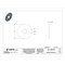 Zoro Select Fender Washer, For Screw Size 1/4" , 316 Stainless Steel Plain Finish, 25 PK Z0460-316 - alternate 2