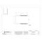 Zoro Select Square U-Bolt, 3/8"-16, 6 in W, 9 in H, Zinc Plated Steel U17263.037.0609 - alternate 2