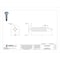Zoro Select Self-Drilling Screw, #8 x 3/4 in, Zinc Plated Steel Pan Head Phillips Drive, 100 PK U31820.016.0075 - alternate 2