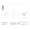 Zoro Select Shoulder Screw, 5/16"-18 Thr Sz, 1/2 in Thr Lg, 1 in Shoulder Lg, 18-8 Stainless Steel, 2 PK 2DMK1 - alternate 2