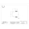 Zsi Vibration-Dampening U-Bolt, 1/4"-20, 1 23/64 in W, 1 23/64 in H, Zinc Plated Steel UB1/2PA - alternate 2