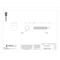Dewalt Hangermate Horizontal Rod Hanger, Steel, 1/4"-20 Size, 1-1/2" L, Steel Zinc Plated, 25 PK PFM2241150 - alternate 2