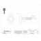 Zoro Select Self-Drilling Screw, 1/4" x 1-1/4 in, Zinc Plated Steel Flange Hex Head External Hex Drive, 100 PK U31702.025.0125 - alternate 2
