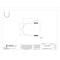 Zoro Select Round U-Bolt, 1/2"-13, 5 5/8 in W, 7 1/4 in H, Zinc Plated Steel U17243.050.0500 - alternate 2
