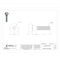 Zoro Select Tamper-Resistant Shoulder Screw, 1/4"-20 Thr Sz, 7/8 in Thr Lg, 1/4 in Shoulder Lg Z4596SS - alternate 2