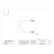 Zoro Select Round U-Bolt, 1/2"-13, 6 3/4 in W, 8 3/8 in H, Zinc Plated Steel U17243.050.0600 - alternate 2