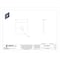 Zoro Select Square Washer, Fits Bolt Size 1/2 in , Low Carbon Steel Zinc Plated Finish Z8940-ZN - alternate 2