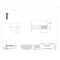 Zoro Select Arch Barrel, #10-24, 1 in Brl Lg, 1/4 in Brl Dia, Stainless Steel Plain Z1646 - alternate 2