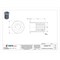 Avk Rivet Nut, M6-1.00 Thread Size, 120.7 mm Flange Dia., 14.73 mm L, Steel, 25 PK ALS4T-610-4.2 - alternate 2