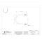 Zoro Select Round U-Bolt, 1/2"-13, 8 3/4 in W, 10 3/8 in H, Plain Stainless Steel U17567.050.0800 - alternate 2