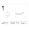 Zoro Select Self Drilling Screw, 1/4"-14 Size, 1 in L, 410 Stainless Steel, Plain, Hex Washer, External Hex, 50 PK U31860.025.0100 - alternate 2