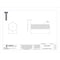 Zoro Select Grade 8, 1/4"-20 Hex Head Tap Bolt, Black Oxide Steel, 1 in L, 100 PK U04110.025.0100 - alternate 2