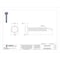 Zoro Select Self Drilling Screw, N10-16, 1 1/4 in L, 410 Stainless Steel, Plain, Hex Washer, External Hex, 50PK U31860.019.0125 - alternate 2