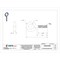 Zoro Select Routing Eye Bolt Without Shoulder, 1/4"-20, 2-3/8 in Shank, 1/2 in ID, Steel, Zinc Plated, 20 PK 1WBR1 - alternate 2