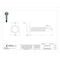 Zoro Select Self-Drilling Screw, 1/4" x 1-1/4 in, Plain 410 Stainless Steel Flange Hex Head External Hex Drive U31860.025.0125 - alternate 2