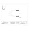 Zsi Vibration-Dampening U-Bolt, 3/8"-16, 2 3/16 in W, 3 23/64 in H, Zinc Plated Steel UB2PA - alternate 2