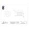 Avk Rivet Nut, 1/4"-20 Thread Size, 0.5 in Flange Dia., 0.68 in L, Steel, 25 PK ALS4T-420-260 - alternate 2
