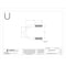 Zoro Select Round U-Bolt, 5/16"-18, 1 3/8 in W, 2 3/16 in H, Zinc Plated Steel, 10 PK U17243.031.0101 - alternate 2